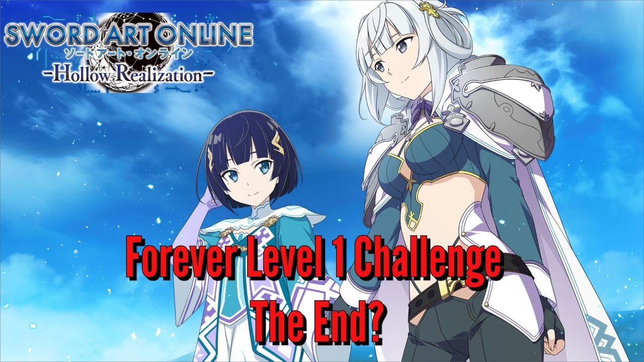 SAO Hollow Realization: Forever Level 1 Challenge The End? - YouTube