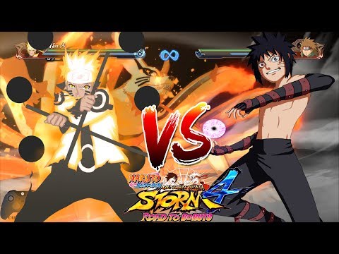 MOD!!นารูโตะโหมดเซียน6วิถี เพิ่มสกิลเสริมความโหด Vs MOD!! เมนมะ นารูโตะ โลกคู่ขนาน