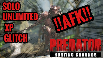 *EASY* SOLO !!AFK!! UNLIMITED XP GLITCH (HOW TO LEVEL UP FAST)  PREDATOR HUNTING GROUNDS