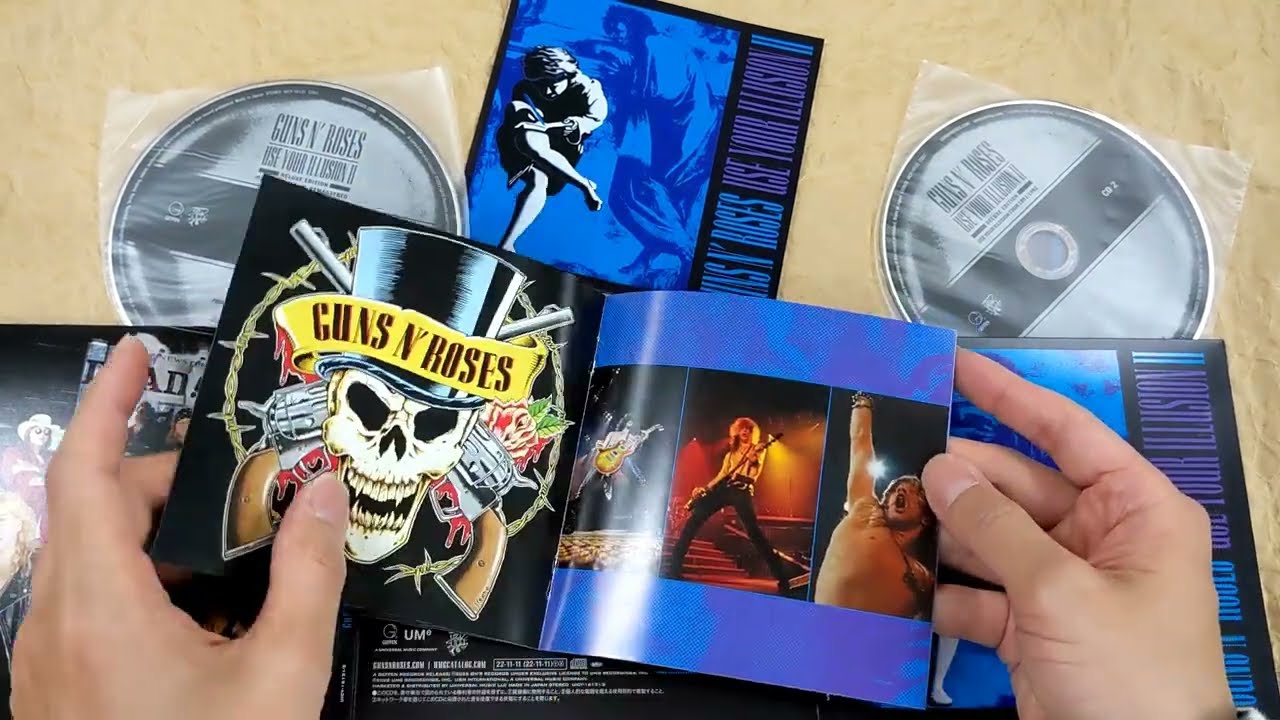 GUNS N' ROSES ボックス (SHM-CD 9枚 + DVD 2枚) GUNS N' ROSES (9CDS 2 DVDS BOX SET NEW SEALED 1987 ) 2011