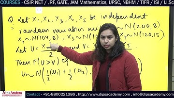 IIT JAM Statistic 2017 - Q.43 | Previous Years Question Discussion