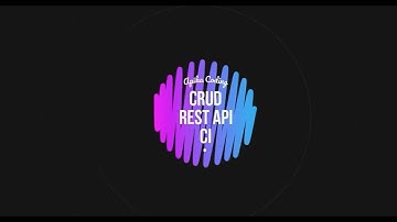 CRUD Rest API in Codeigniter
