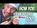 How To Hold Fish for Beginners  #how to handle a fish