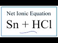 Net Ionic Equations and Reactions