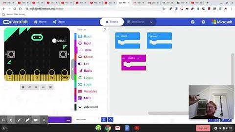 Step Counter for microbit