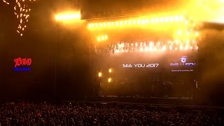 Eyellusion proudly presents the official video from our Ronnie James Dio hologram production at Wacken 2016. This performance features Dio Disciples breaking new ground as it debuts a new live concert