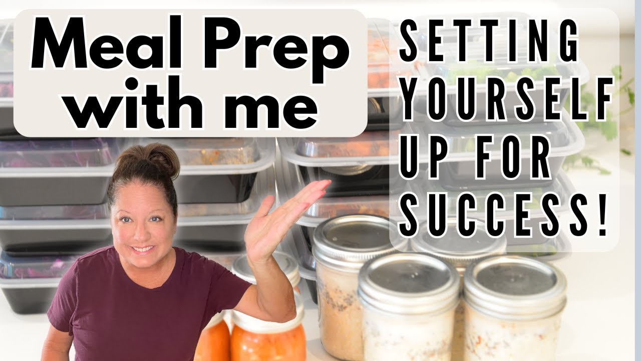 MEAL PREP WITH ME || MAKE HEALTHY EATING EFFORTLESS - YouTube
