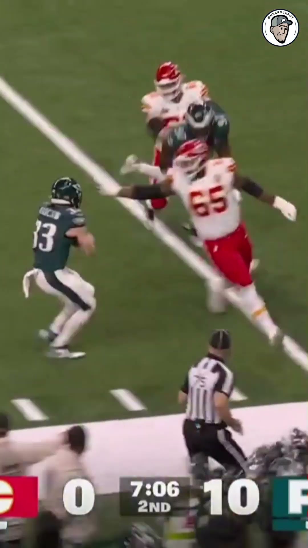 HISTORIC DEFENSE from Josh Sweat and Cooper DeJean!!! ?? Eagles vs Chiefs Super Bowl Highlights