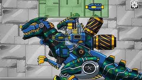 Combine! Dino Robot - Tyrannosaurus Soldier (Flash Game)