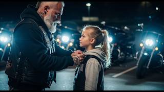 She Whispered One Secret Password to the Waiter… Then 98 Bikers Rode In to Save Her