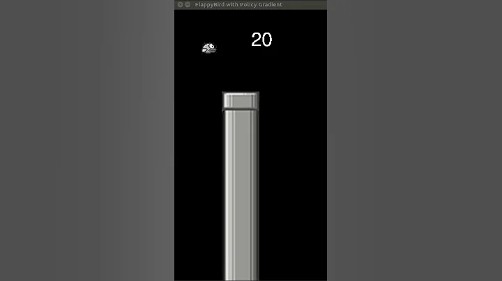 FlappyBird with Policy Gradient