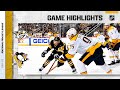 Predators @ Penguins 4/10 | NHL Highlights 2022