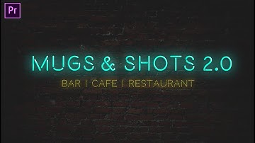 Neon/Glow Text Animation in Premiere Pro - Tutorial - Simple Way without any Plugins!