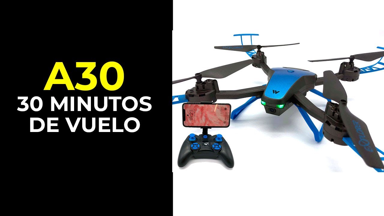 Comprar Dron con cámara 30 minutos de vuelo Halcón A30 El Corte Inglés · El  Corte Inglés · Hipercor