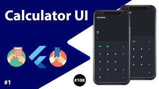 Flutter Tutorial - 1/2 Calculator UI (Riverpod)