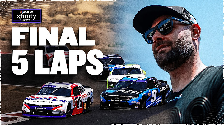 SVG and Connor Zilisch's INCREDIBLE Final 5 Laps in Sonoma | 2025 NASCAR XFinity Series