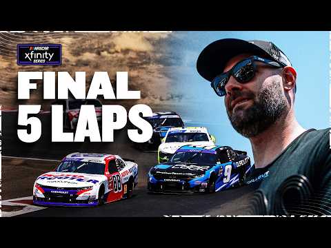 SVG and Connor Zilisch's INCREDIBLE Final 5 Laps at Sonoma | 2025 NASCAR XFinity Series