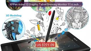 XPPen Artist 12 Graphic Tablet Drawing Monitor 11.6 inch Pen ... — Amazing Value 2026 | Must Have!