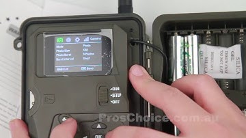 How To Setup MMS GPRS on Spromise S158J 3G Trail Camera