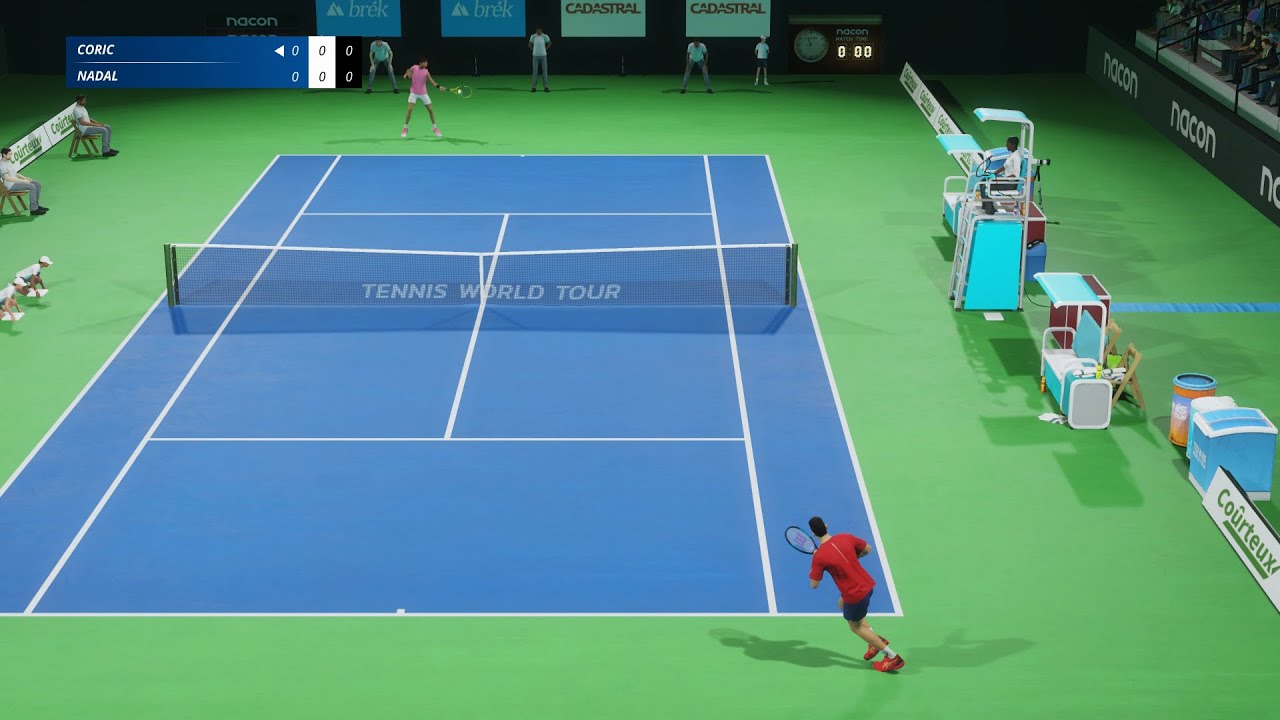 Tennis World Tour 2 - Borna Coric vs Rafael Nadal - PS5 Gameplay