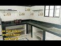 granite kitchen platform design with price || Rajasthan black granite kitchen design #kitchendesign