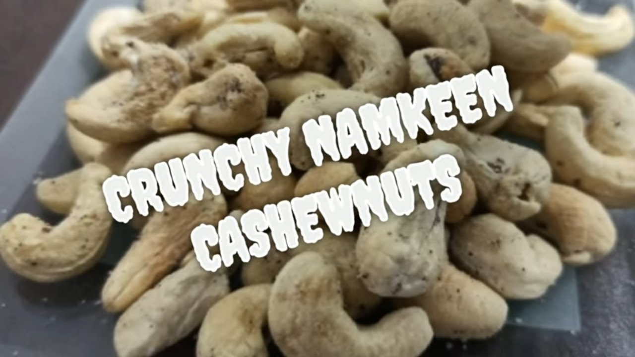 Salted Cashew Nuts in Microwave Just 2 Mins Roasted Cashew Nuts in