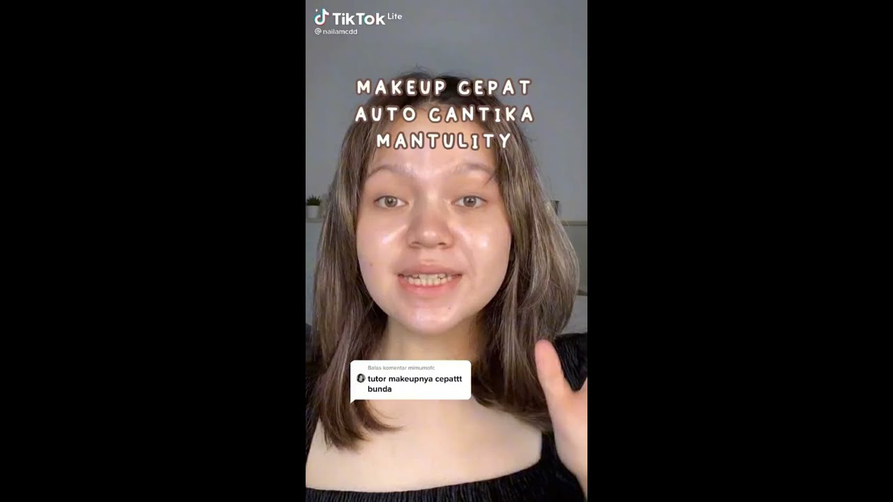 Makeup Cepat Auto Cantul ala Naila Cantika Mantulity #5
