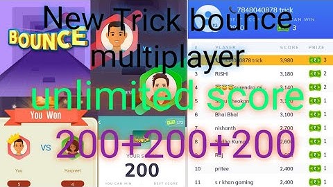 How to hack MX player bounce multiplayer game. today new hack tricks.