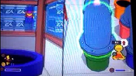 The Simpsons Game co op playthrough part 9