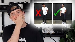 Fashion Stylist Reacts to Teaching Mens Fashion  - 10 Things Men should NEVER wear!
