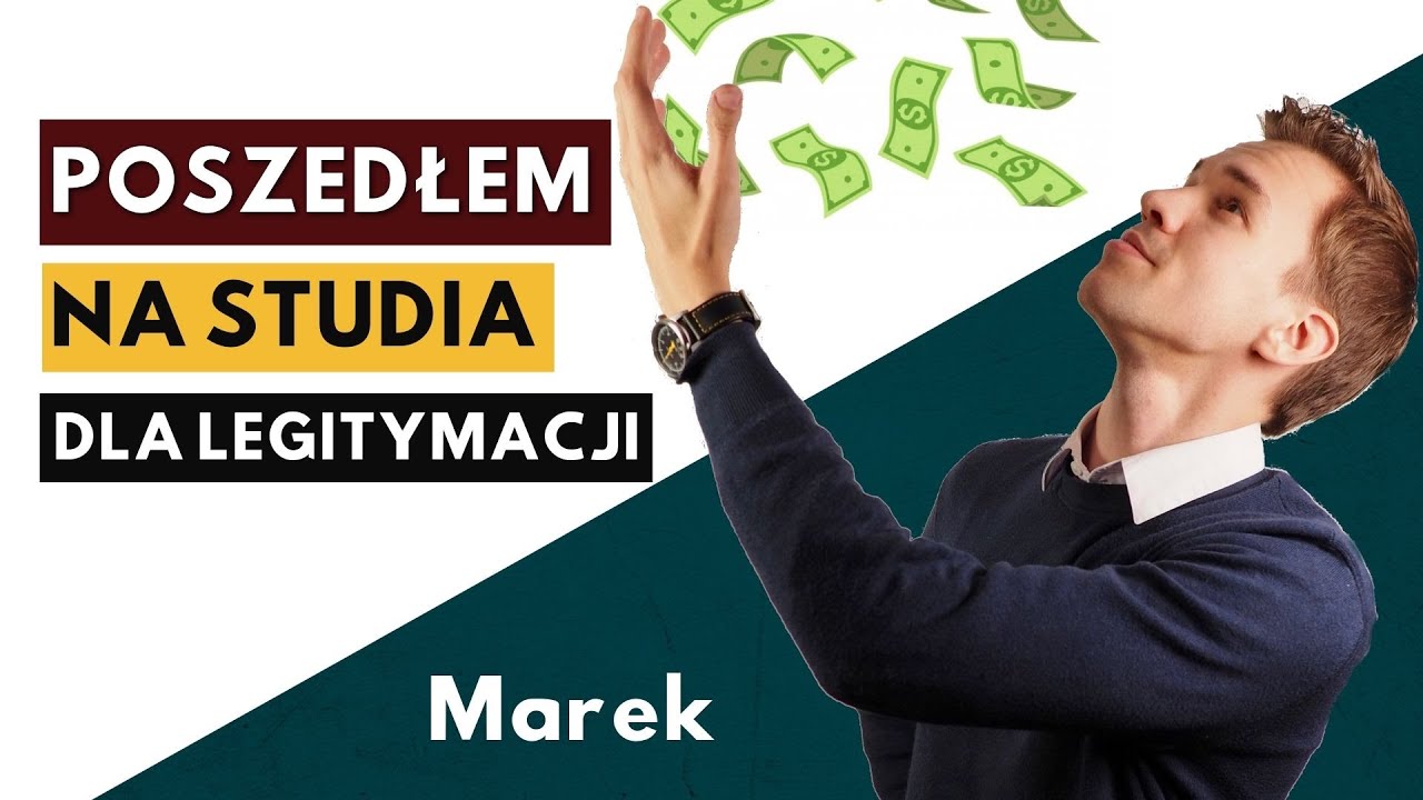 Po studiach zajmował się WIELOMILIONOWYMI transakcjami. Życie po FINANSACH I RACHUNKOWOŚCI - STUDIA