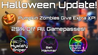 Zombie RUSH - 🎃NEW Halloween Update🎃Pumpkin Zombies !!!!!(LIMITED TIME!) screenshot 4