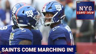 GIANTS SQUAD SHOW: Back Home for the Saints