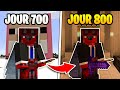 Jai survcu 800 jours sur minecraft hardcore