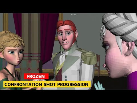 Frozen | Confrontation Shot Progression | Minor Jose Gaytan | @3DAnimationInternships