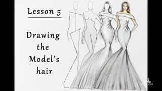 Lesson 5: Drawing the Model&#39;s Hair