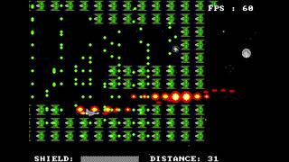 Neo Thunder FAST. 380 Sprite Version. Neo Geo Homebrew