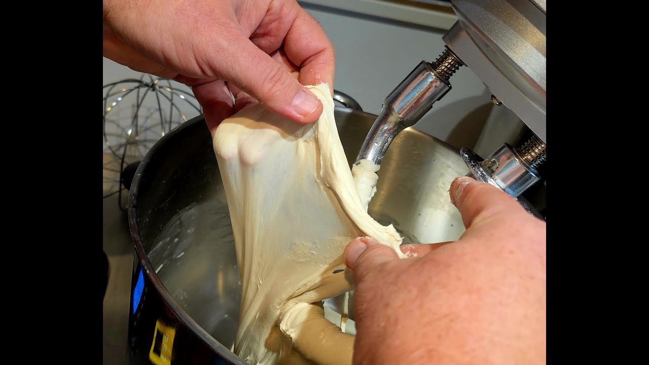 700g liszttel Bigás előtészta dagasztása a HOOK 15 ös dagasztóval Nápolyi pizzatészta készítése!