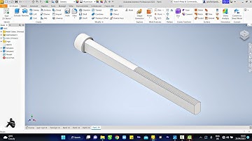 Autodesk Inventor 2025 - Tool Post Adjusting Screw