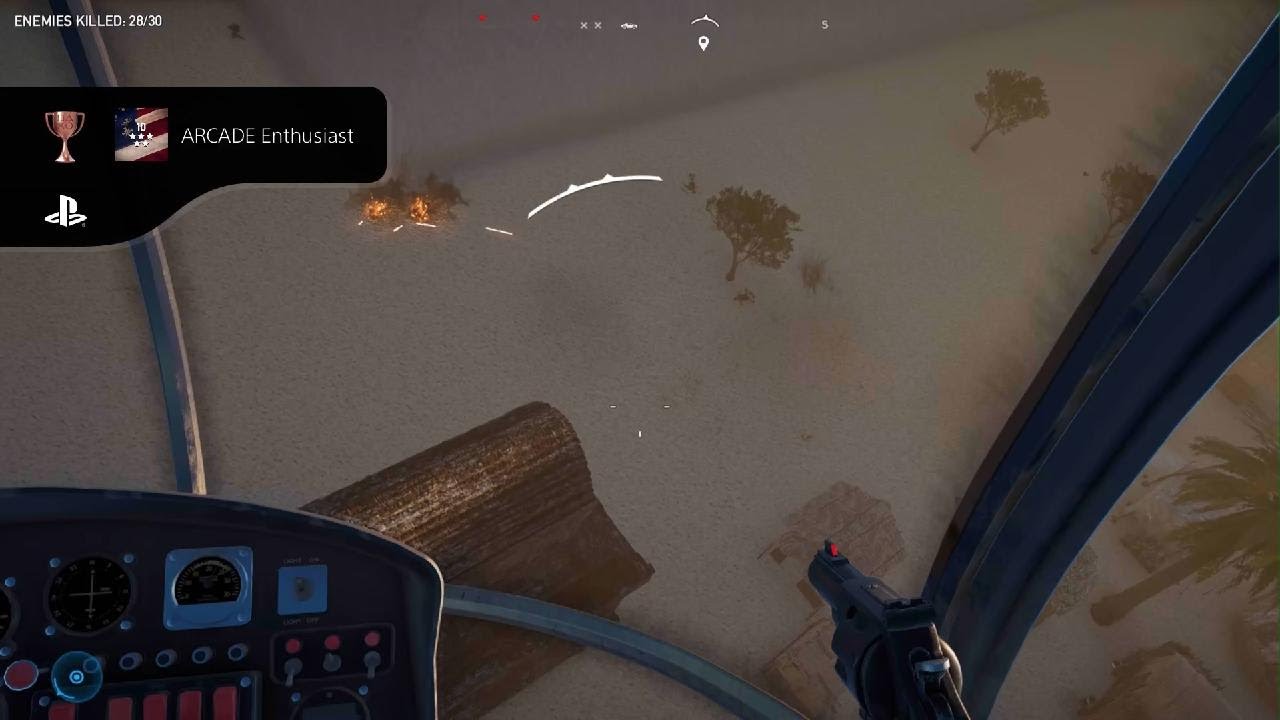 "ARCADE ENTHUSIAST" ACHIEVEMENT TROPHY FOR FAR CRY 5