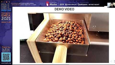 EMEA 2021 Lightning Talks: Perfect coffee roasting with TinyML sound sensing