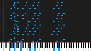 How to play The Toxic Landfill by Wario Land 4 (Game Boy Advance GBA) on Piano Sheet Music