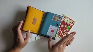 how I use my passport notebook & flip + June setup - traveler's notebook | hobonichi weeks | plotter