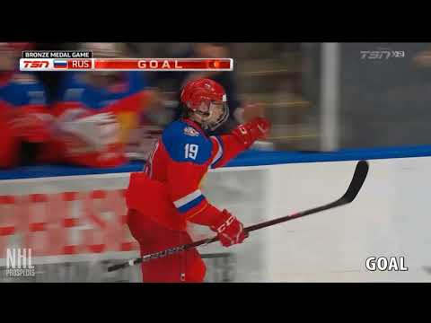 Vasili Podkolzin 3G 1A vs USA | Aug 11 2018 | 2018 Hlinka Gretzky