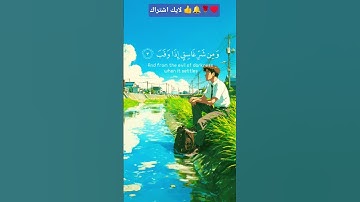 سورة الفلق ماهر المعيقلي