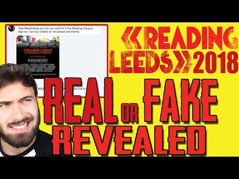 EXCLUSIVE FAKE OR REAL REVEALED! Reading & Leeds 2018 Paramore Line Up Leak