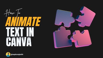 How To Create Animated Text In Canva ?? Complete Tutorial || Rajesh