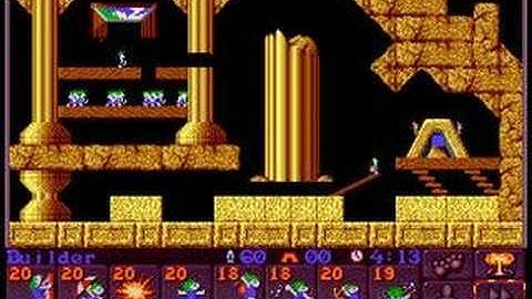 Classic, level 1; a Lemmings 2 walkthrough