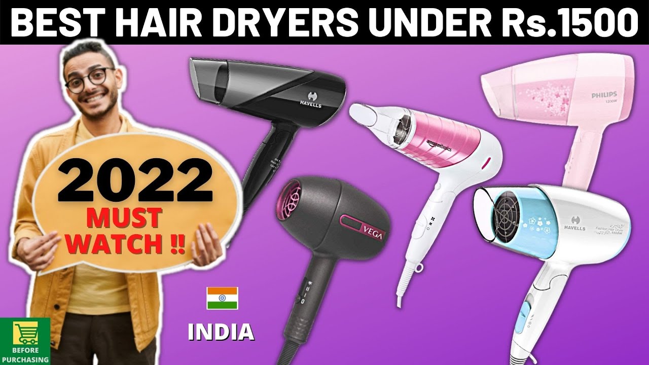 Best Hair dryers | Best hair dryers 2022 In India | Best Hair dryers Under  1500 - YouTube