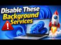 Stop These 7 Windows Services RIGHT NOW to Fix FPS Drops & Lag